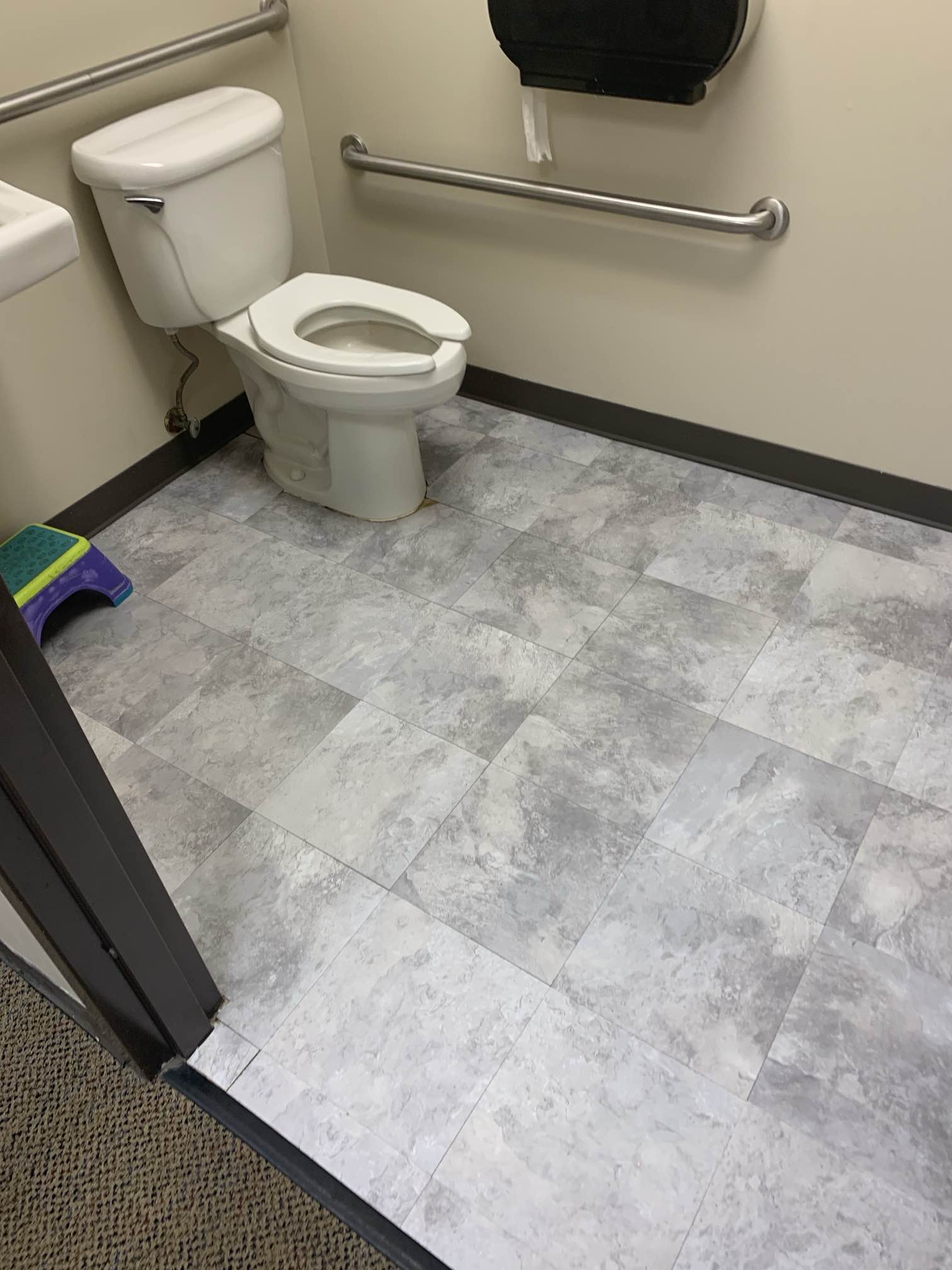 old tiled bathroom