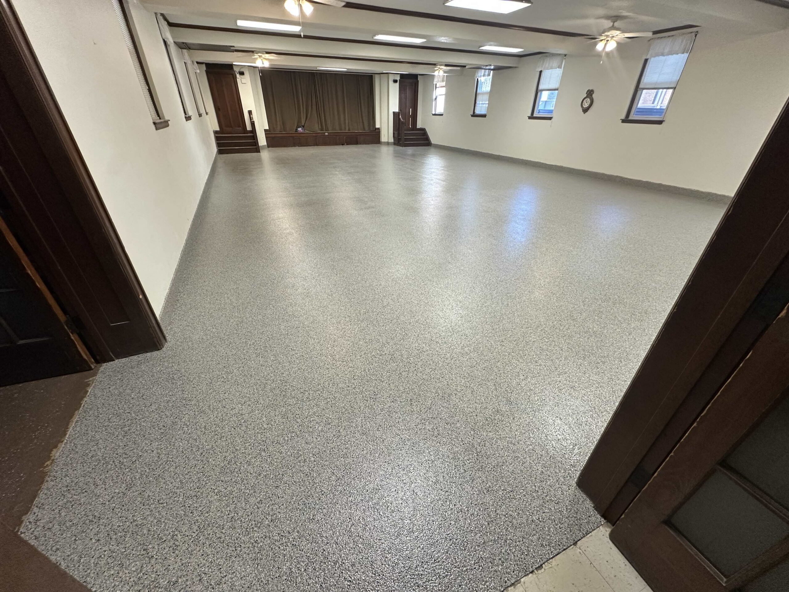 polyaspartic commercial concrete coating