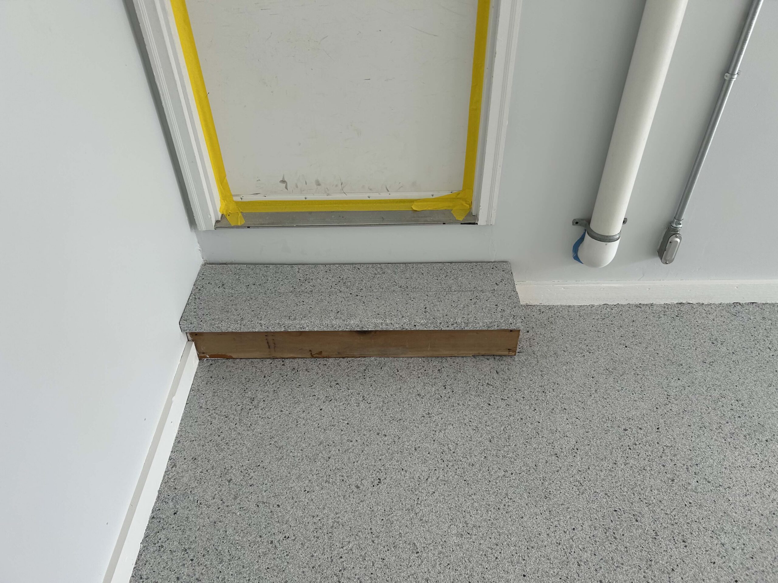 polyaspartic garage floor coating in Lincoln