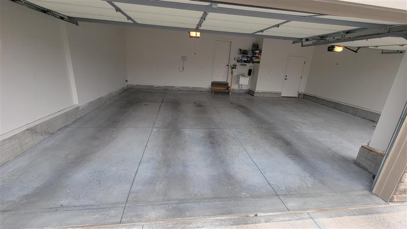 Empty Garage Before A Makeover
