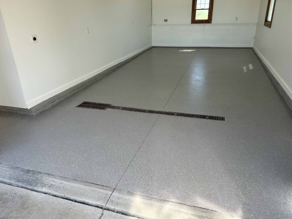 Garage floor coating in missouri valley