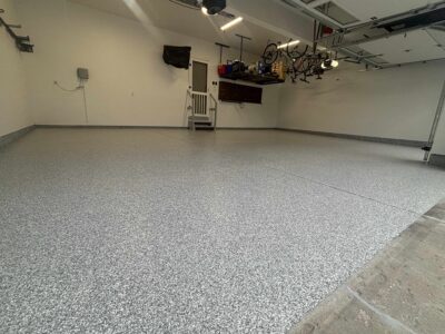 garage after concrete coating in Fort Calhoun