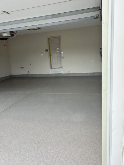 garage floor coating after photo in Tekemah