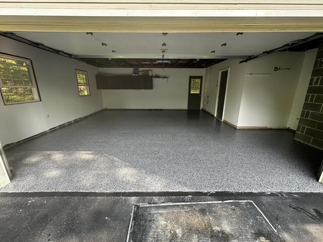 New garage floor coating