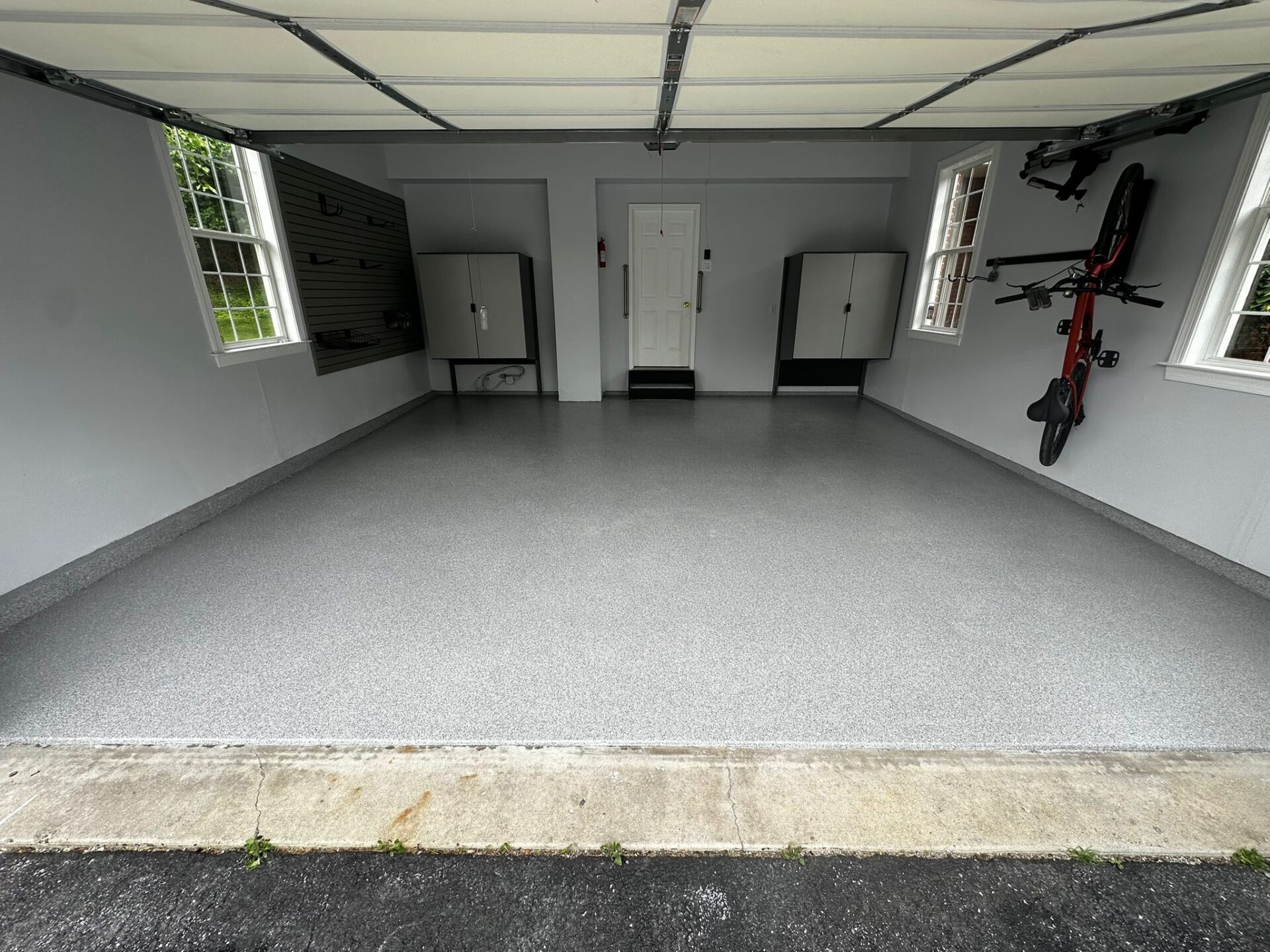 polyaspartic garage floor coating