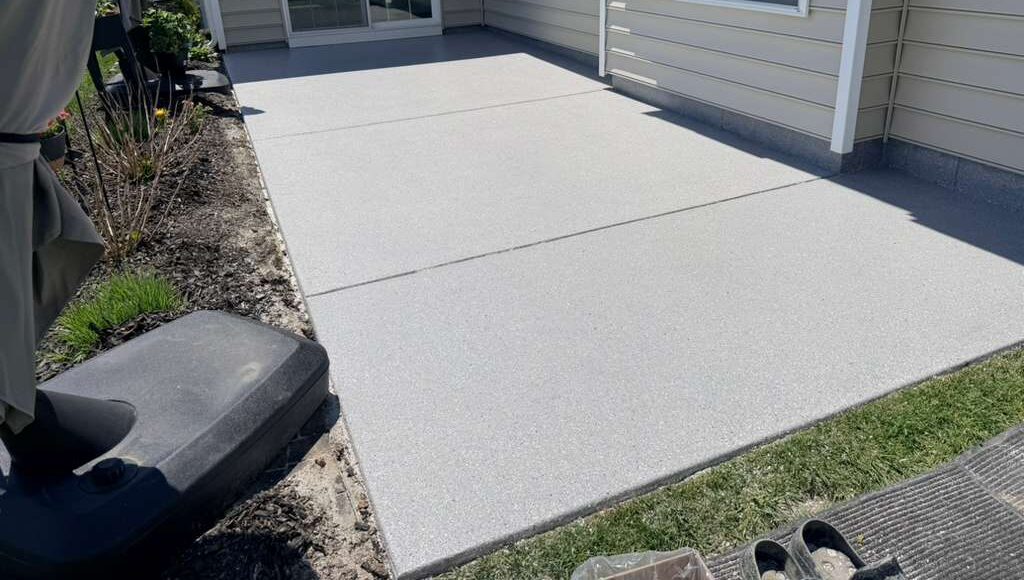 back patio concrete coating