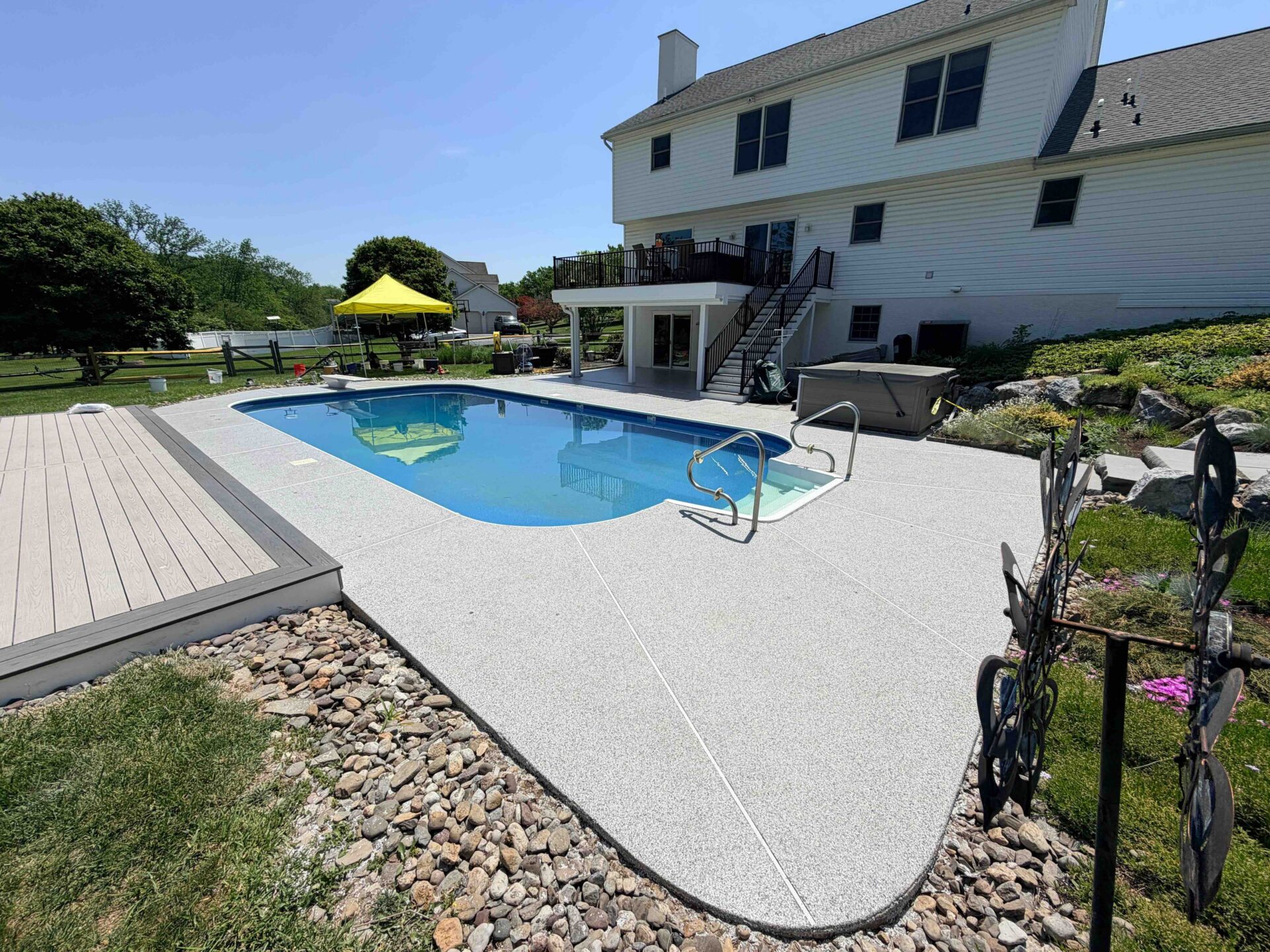 polyaspartic concrete coating