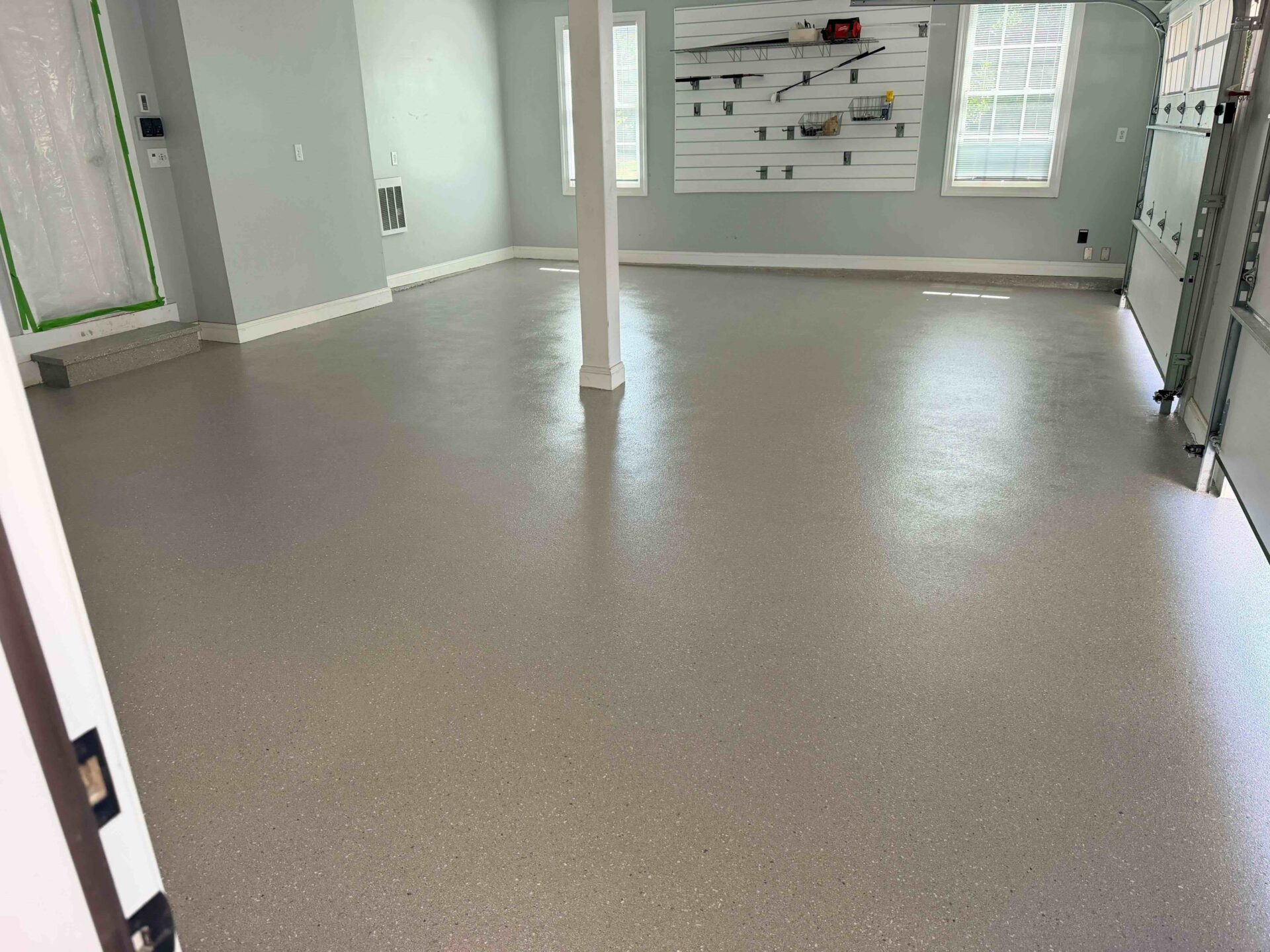 garage floor coating after in malvern