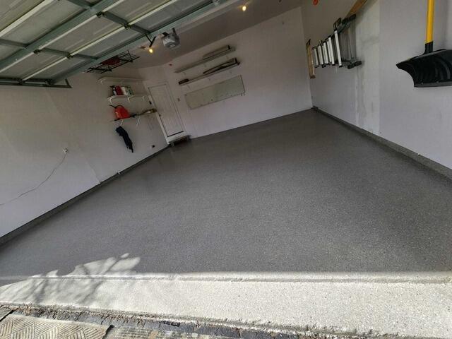 RochesterA6 Finished garage floor coating