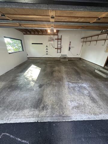 Stained Garage Floor in Seattle