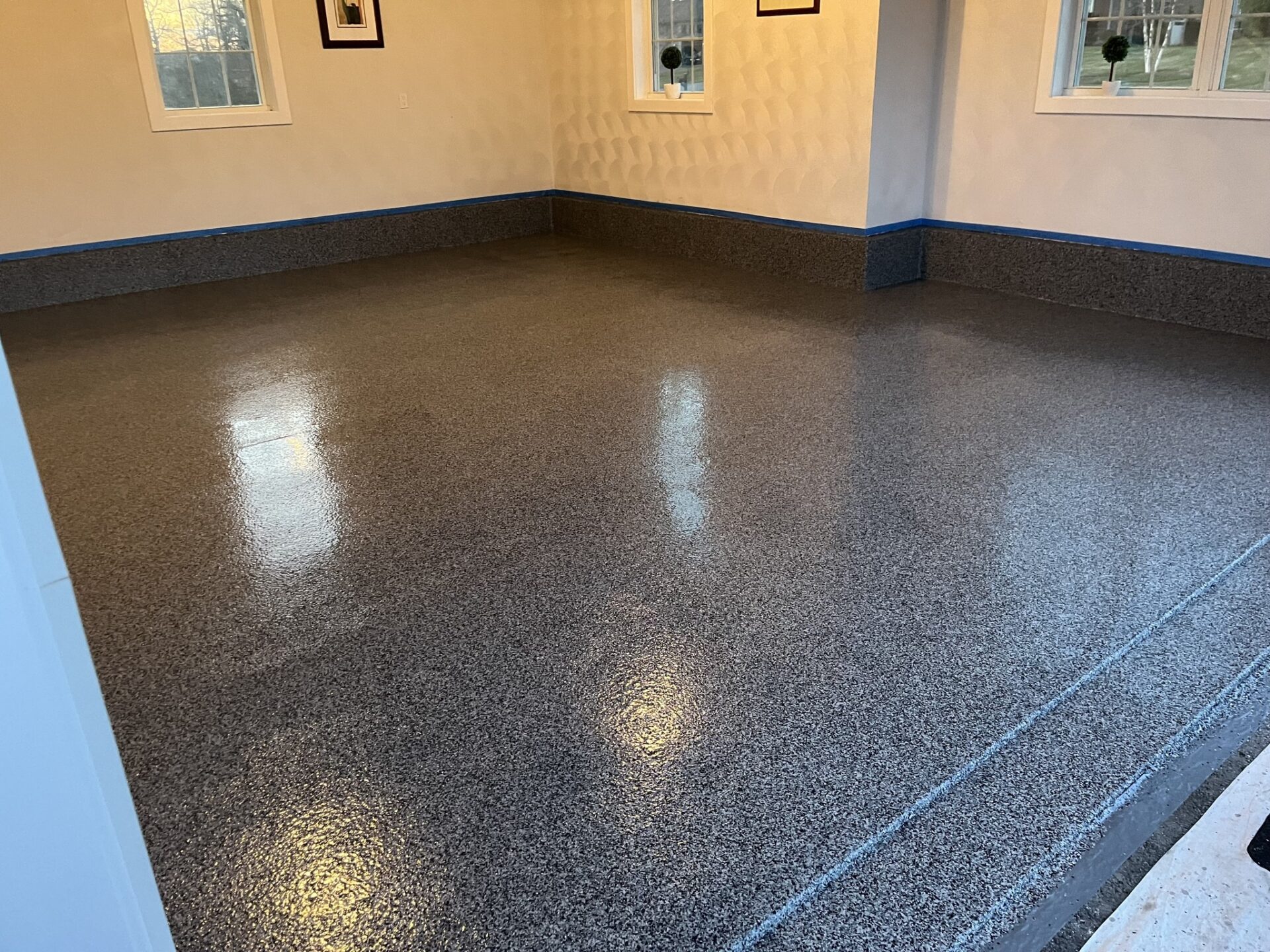 new, durable polyaspartic floor coating