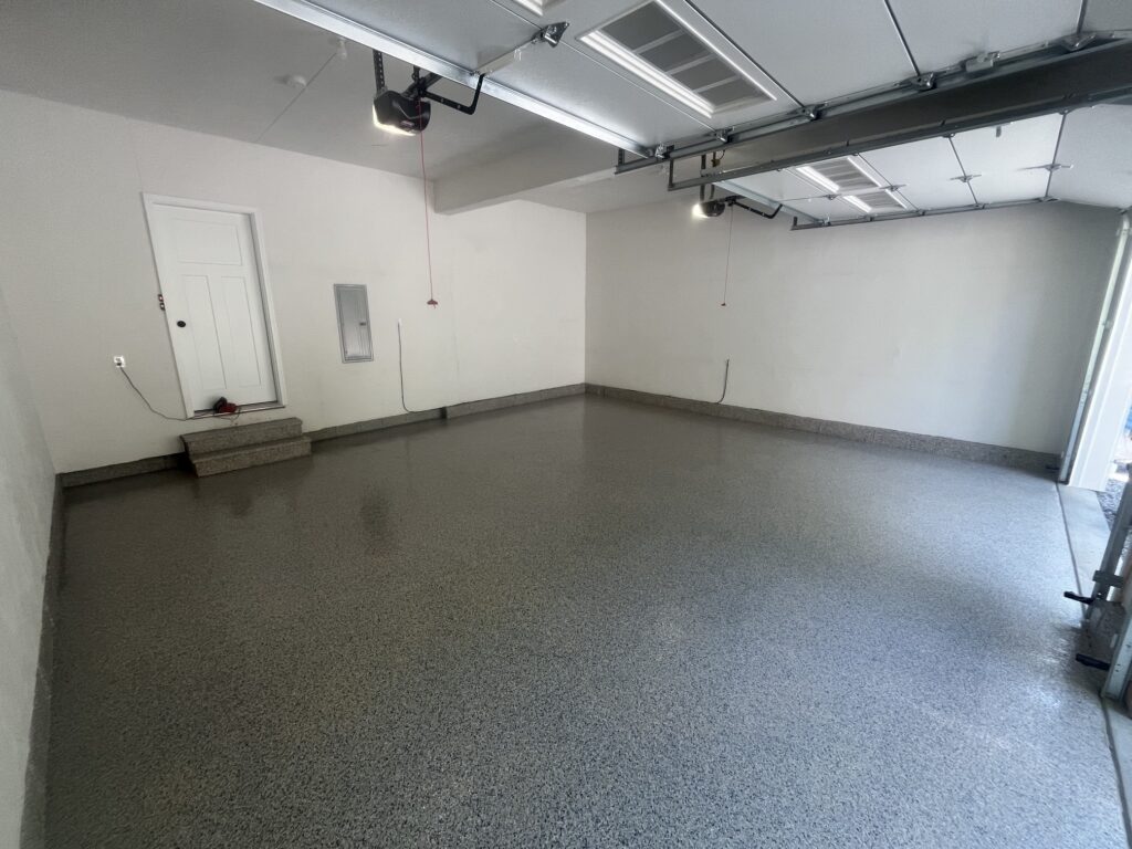 garage floor coating after in warwick
