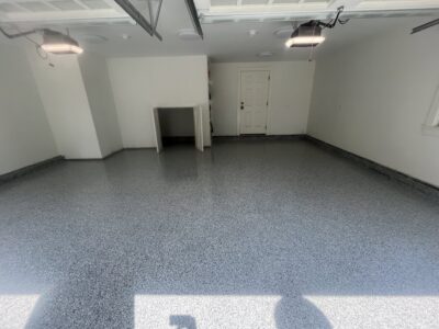 garage floor coating after in East Greenwich