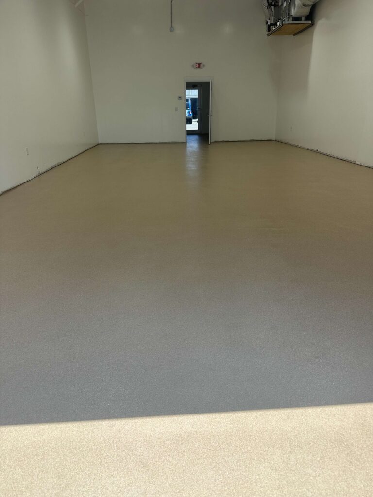 after concrete coating in carolina beach