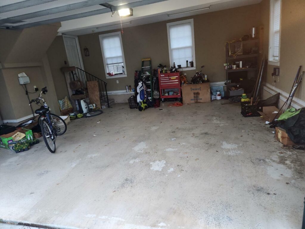 Garage Storage before in Southport