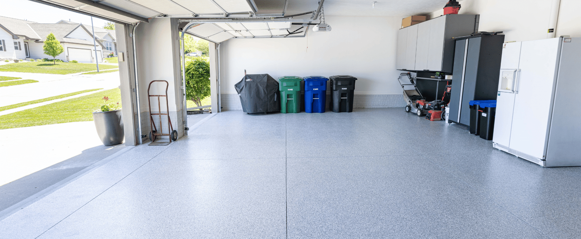 polyaspartic garage floor coating