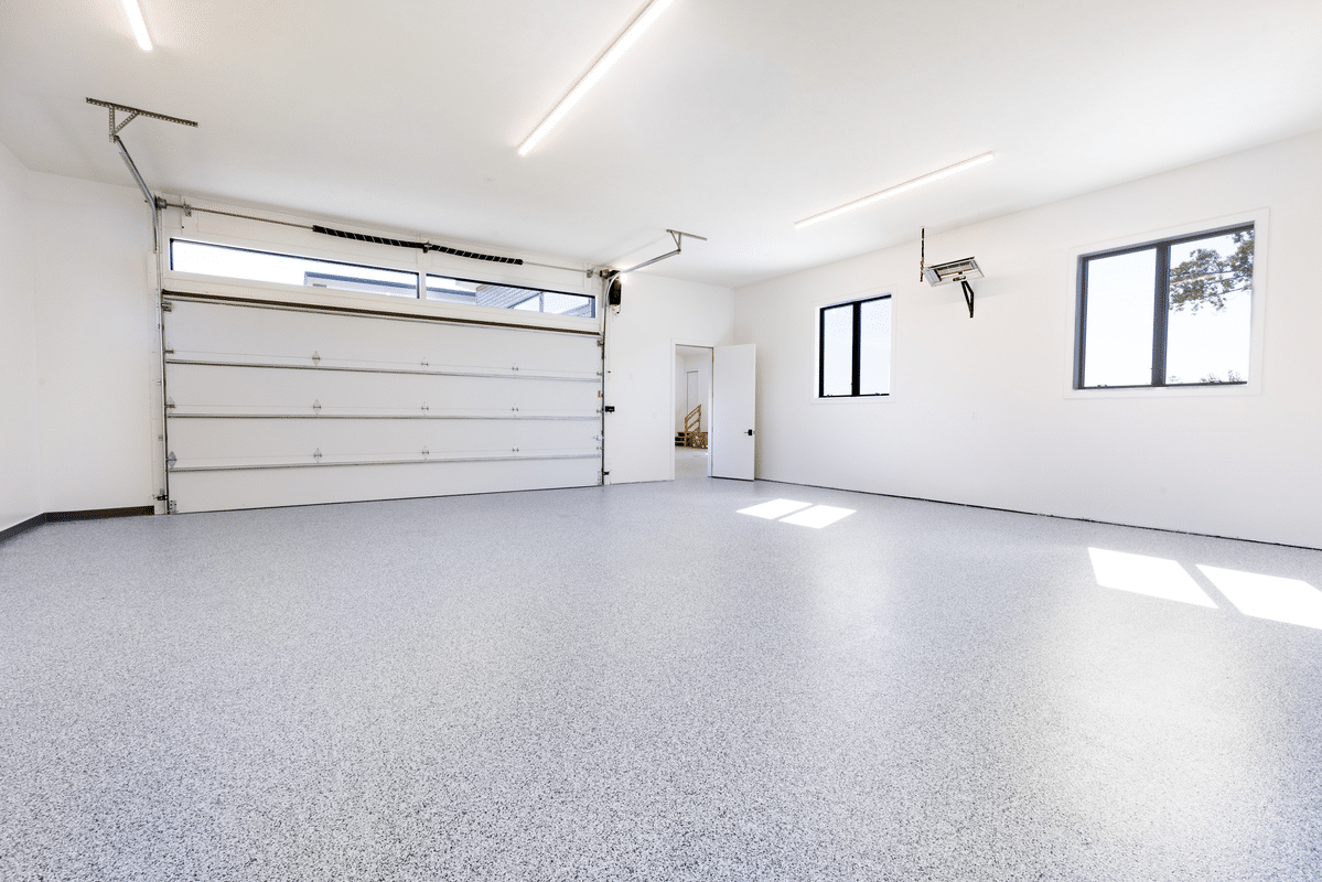 garage floor coating with polyaspartic