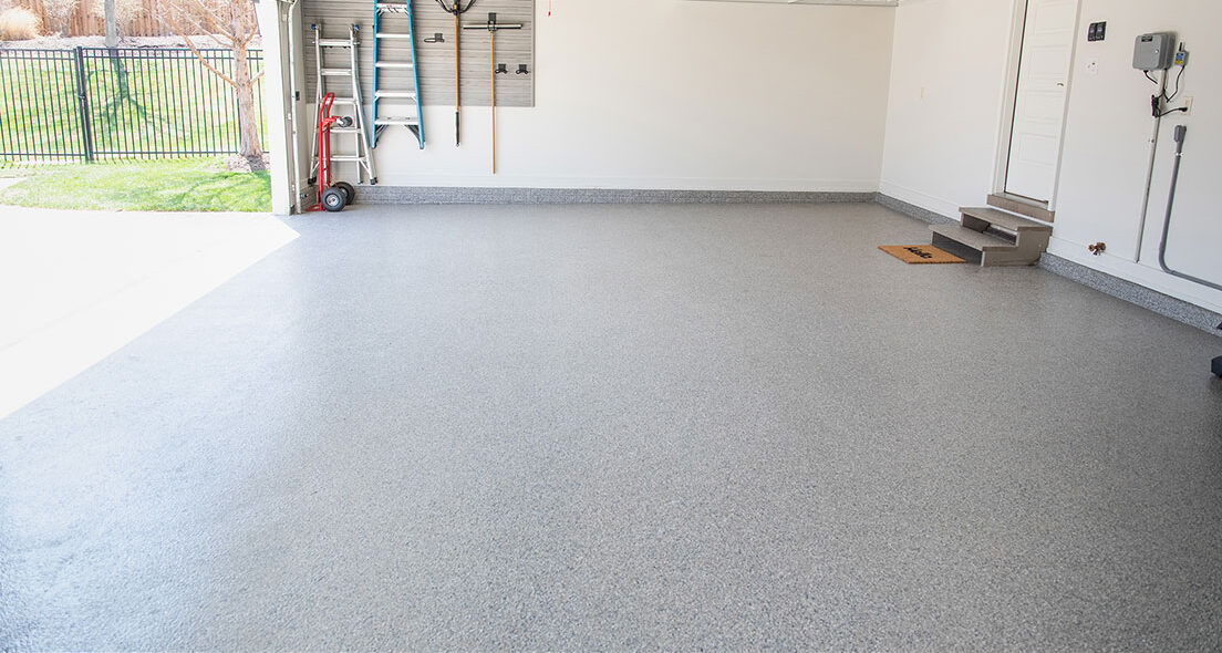 garage floor after a new garage floor coating | Hello Garage