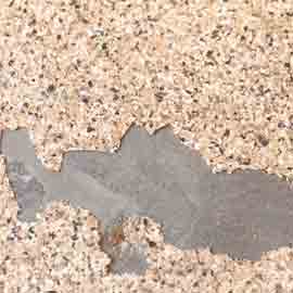 Substandard polyurea results