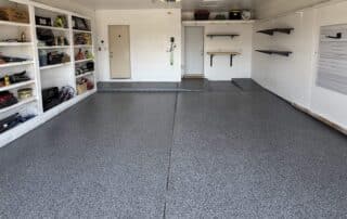 Midnight Gray polyaspartic floor coating