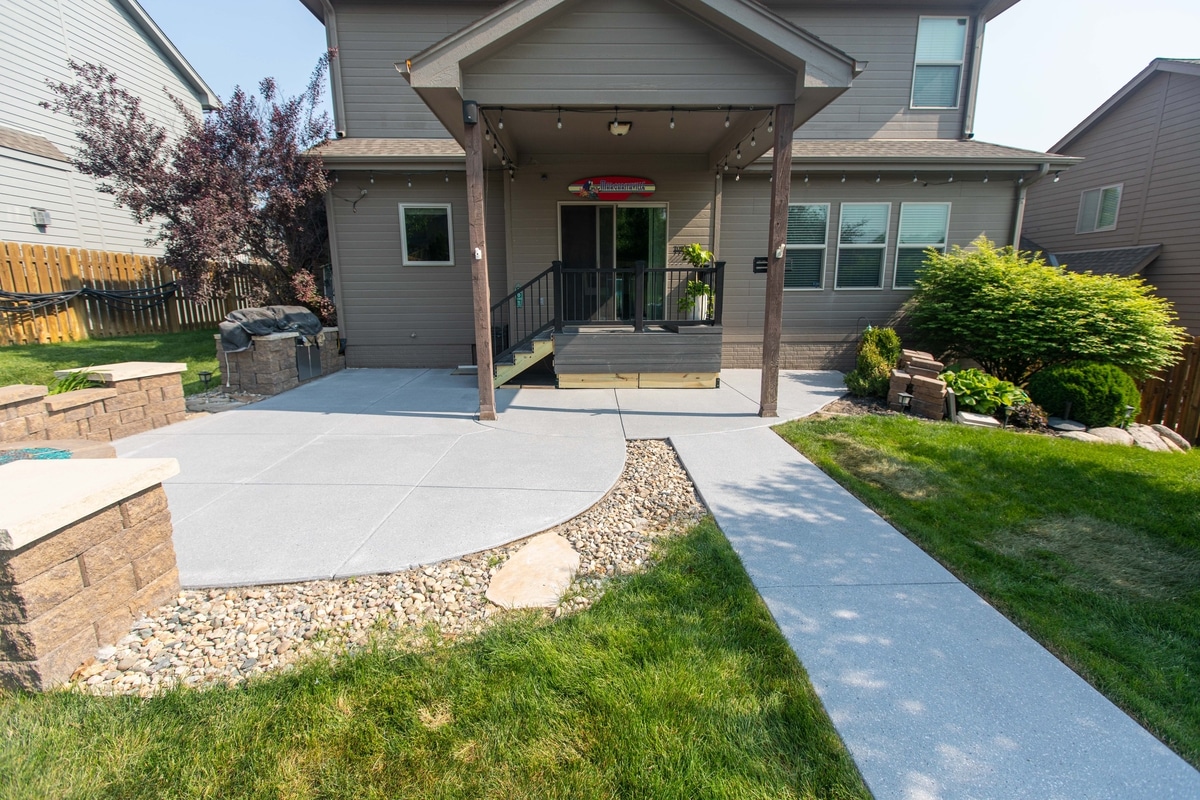 Concrete Coating Outdoors