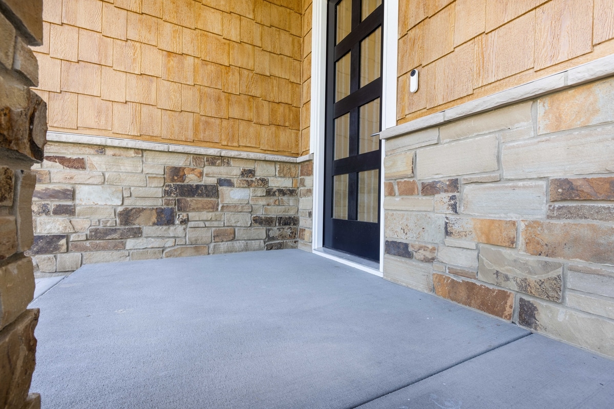 Concrete Porch before Coating