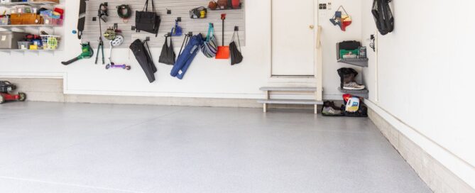 Carbon Polyaspartic garage floor coating