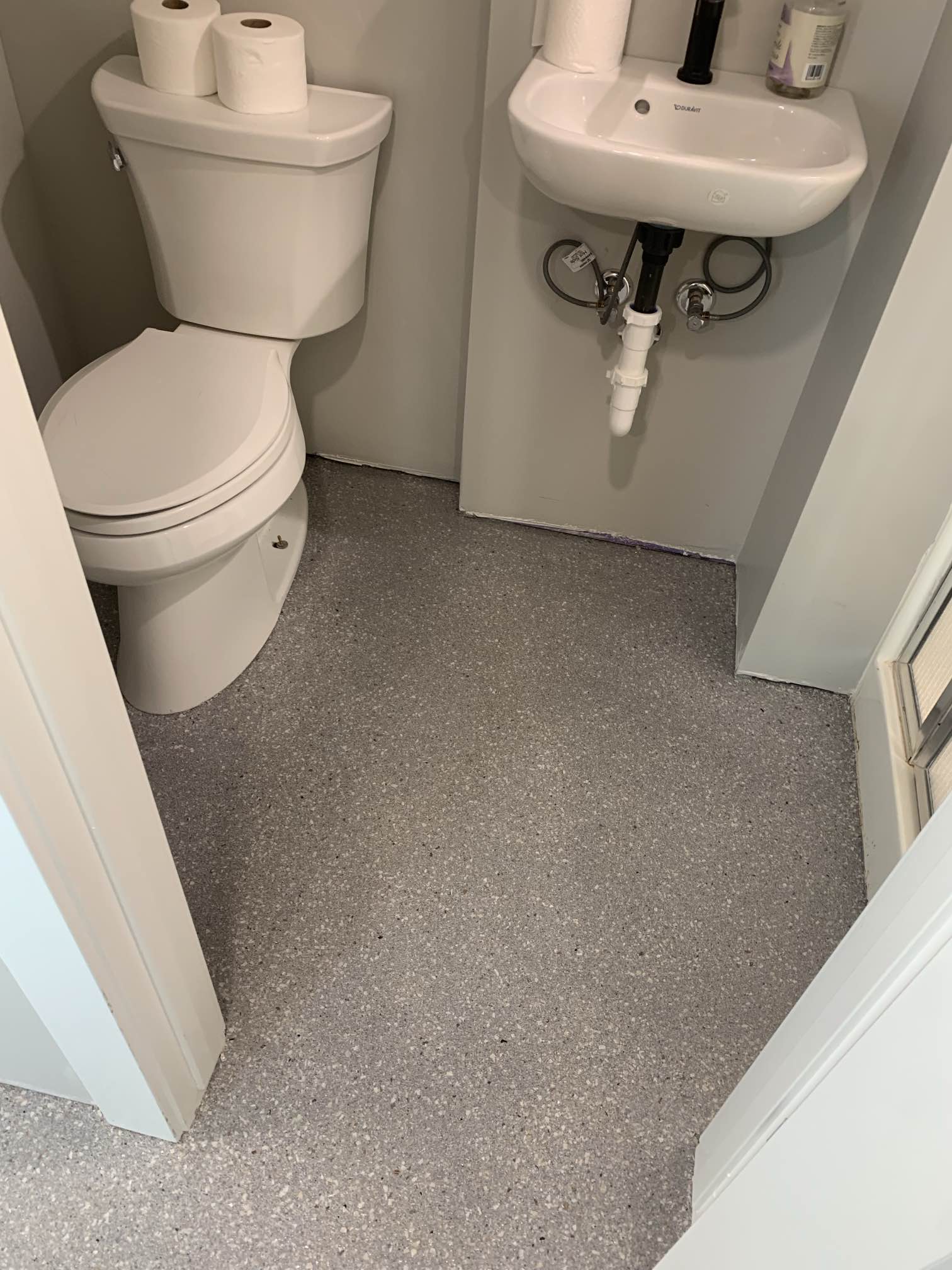 Basement Bathroom Floor Coating