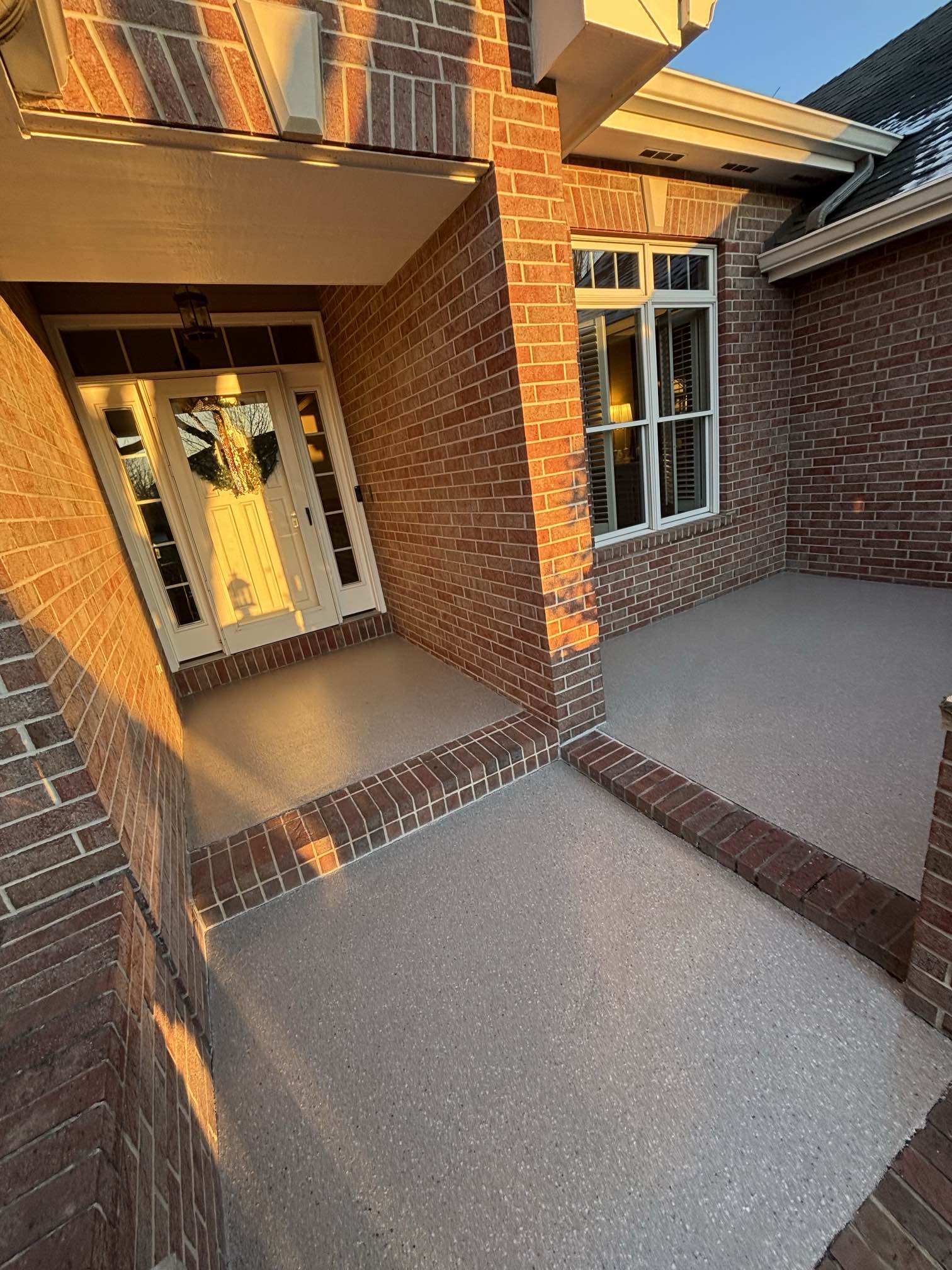 Concrete Coating on Patio
