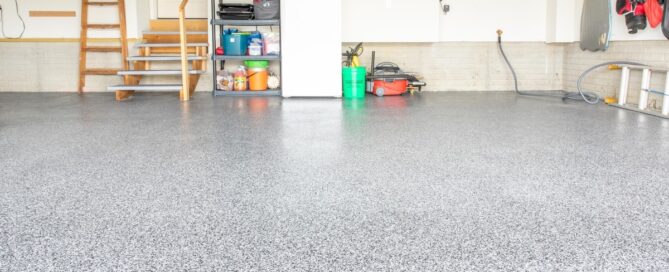 Polyaspartic floor coating