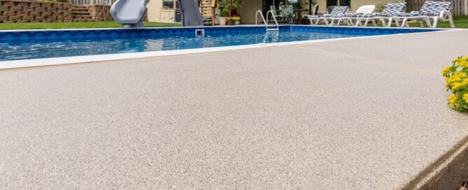 Pool deck