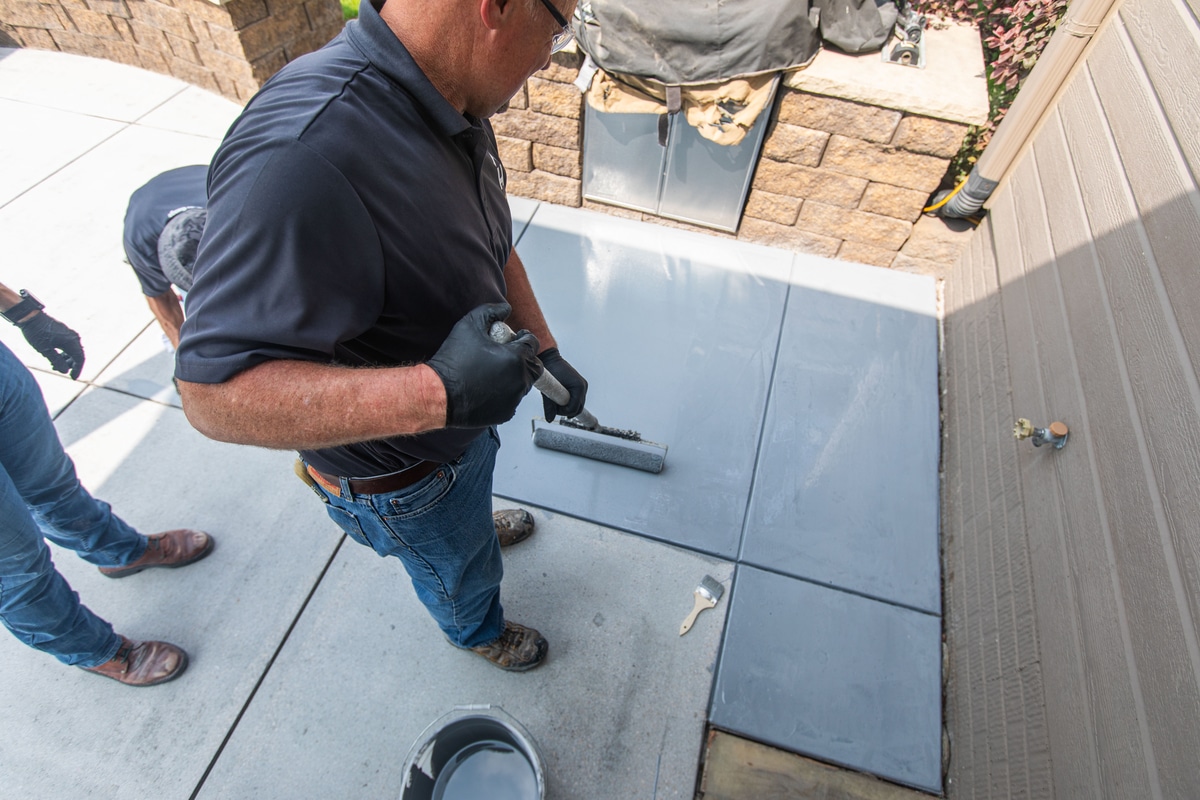 exterior installation
