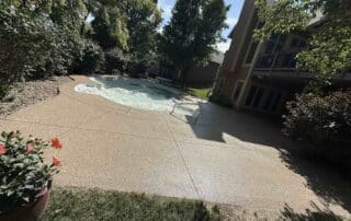 pool deck