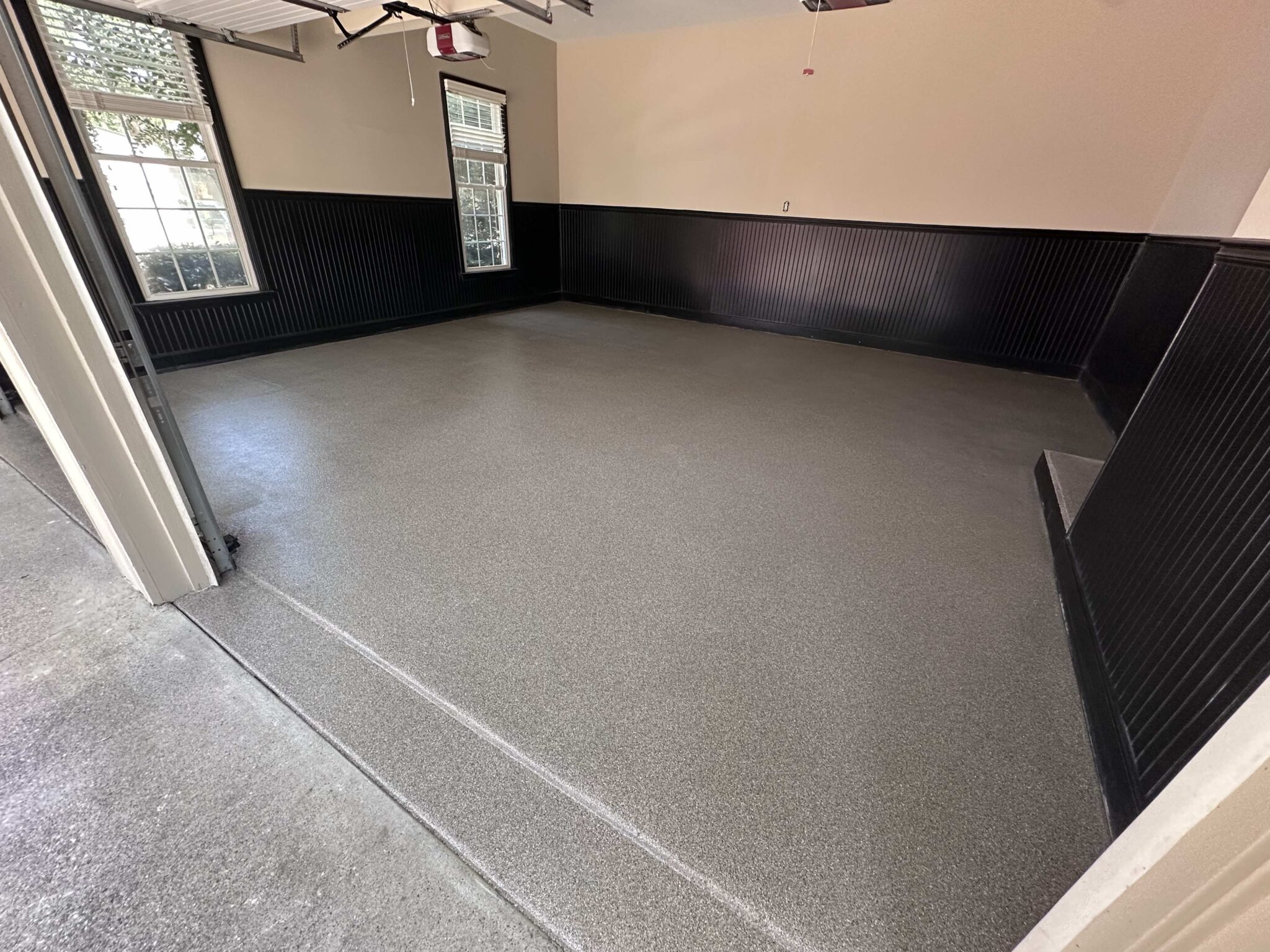 polyaspartic garage coating