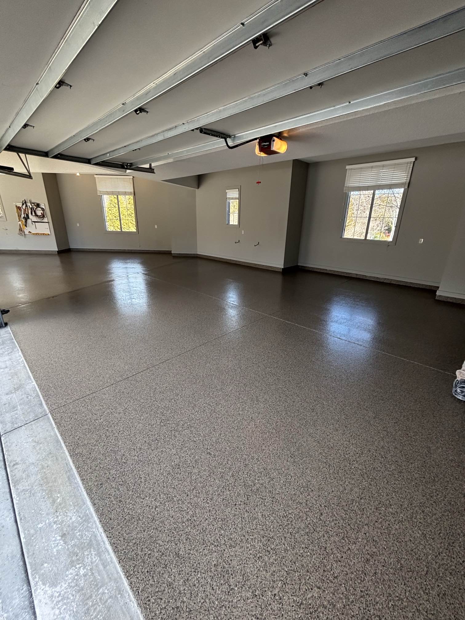 New Hazel polyaspartic floor coating