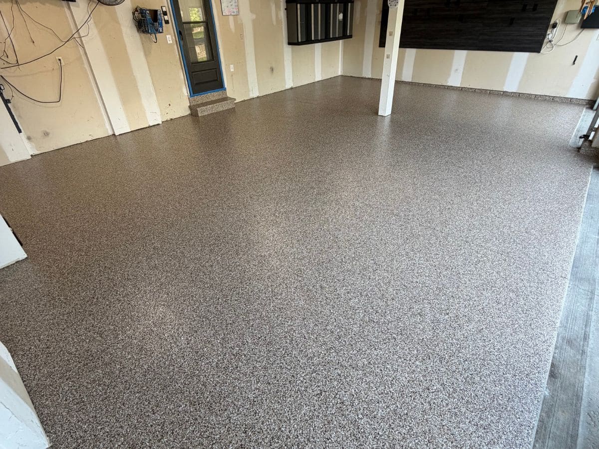 polyaspartic garage floor coating
