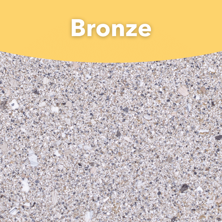 bronze flake