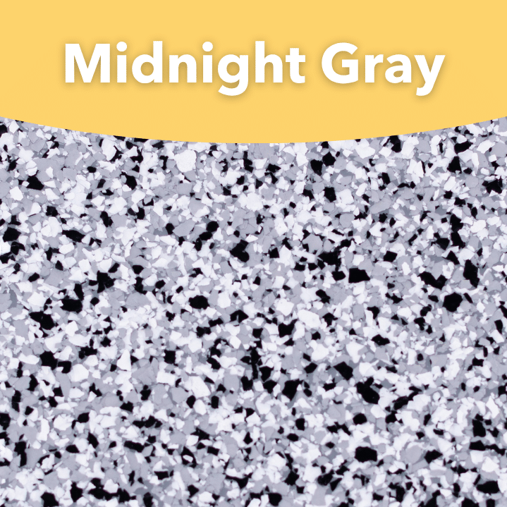 midnight gray flake